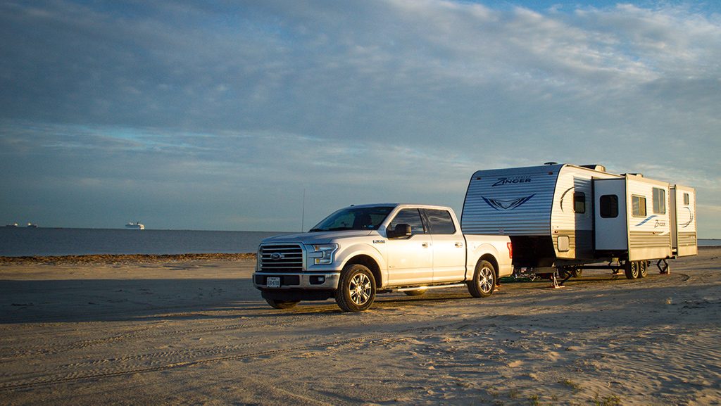 Boondocking on the beach