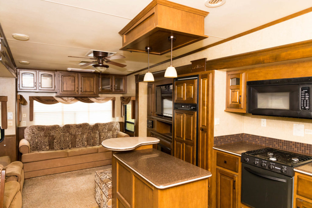 Fifth-Wheel Kitchen