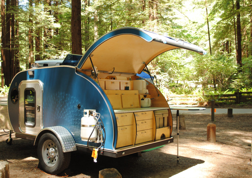Teardrop Trailer Kitchen