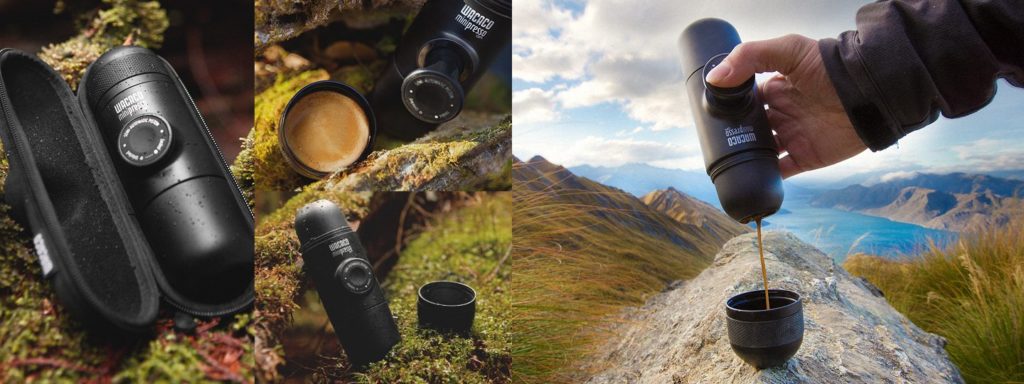 Portable espresso maker