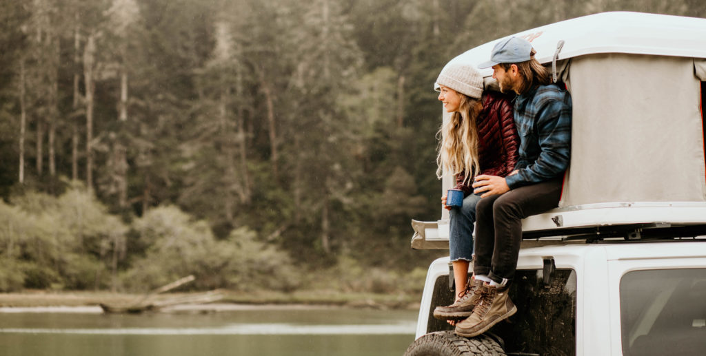 San Francisco Jeep Overlander Summer couple