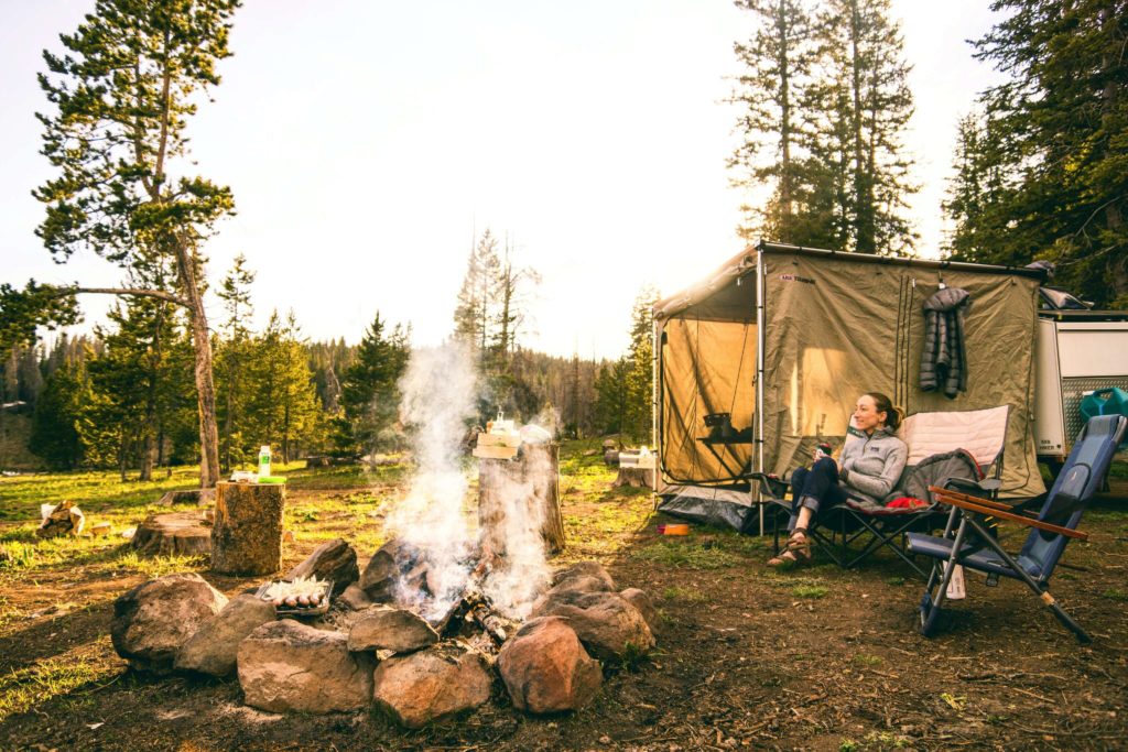 how to camp with a group