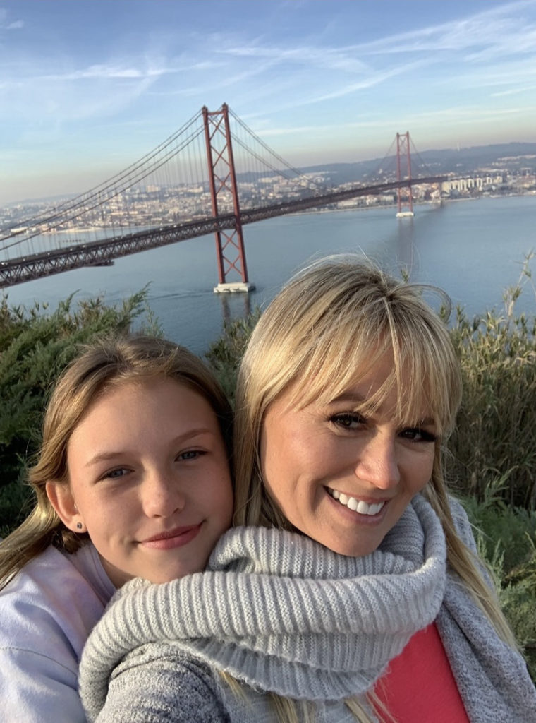 Shelly and her daughter