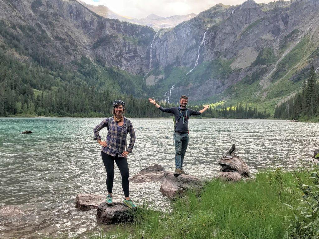 Glacier Avalanche Lake